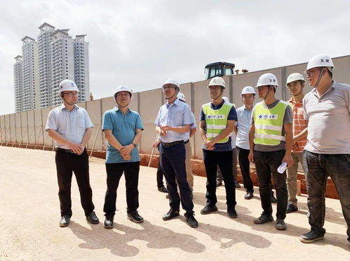 黄诚何显文带队到房屋建筑工程开展二季度综合大检查